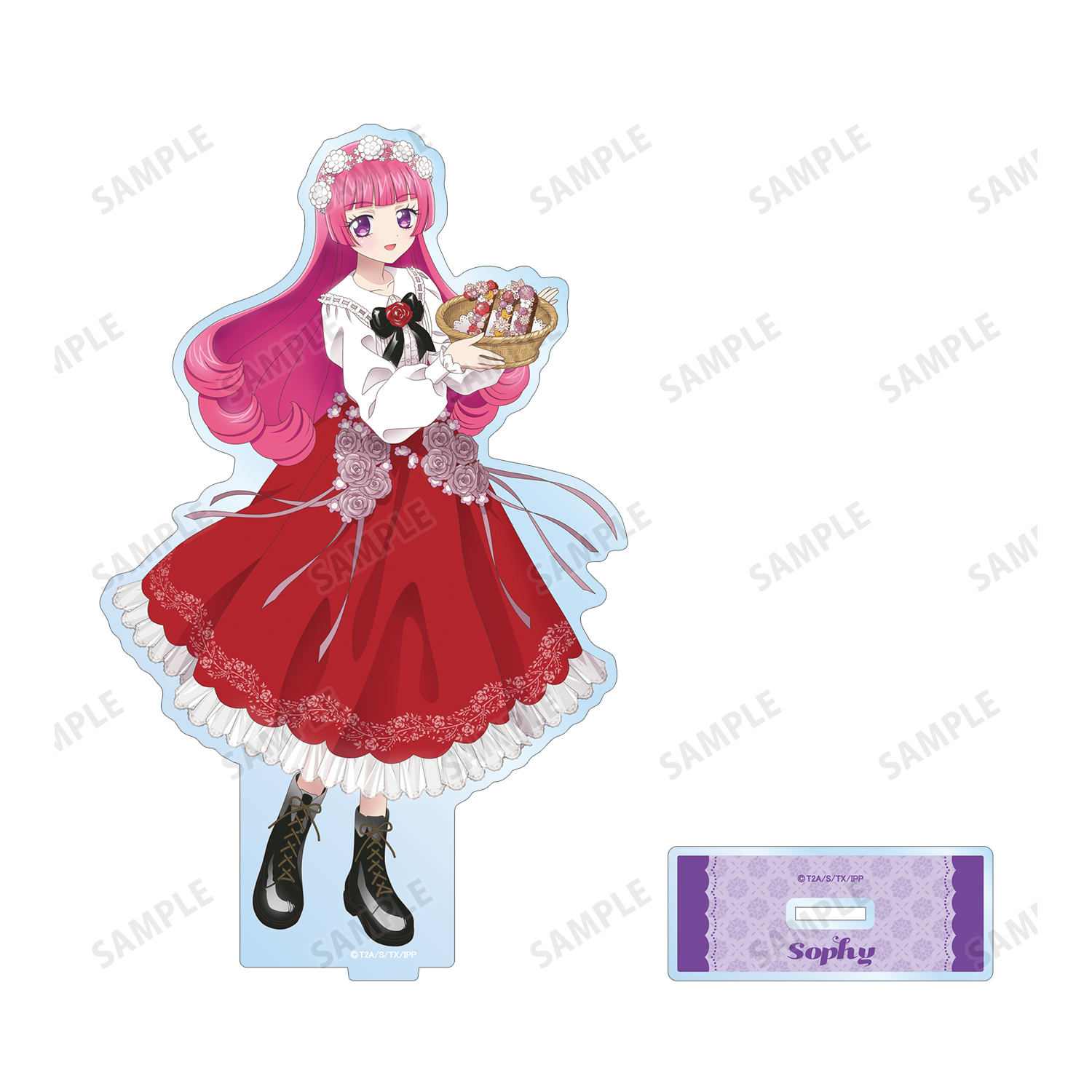 プリパラ10周年_描き下ろし 北条そふぃ 花まつりver. BIG