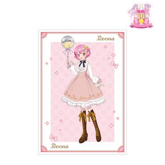 プリパラ10周年_描き下ろし 真中のん 花まつりver. A3マット加工