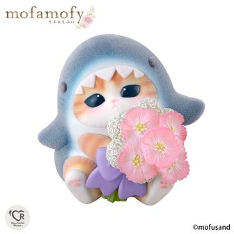 mofusand_YAKPAKコラボボックスショルダーバッグ サメにゃん