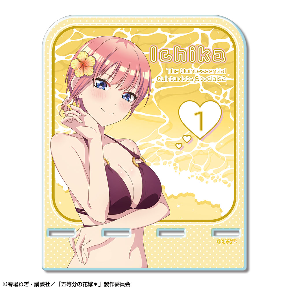 五等分の花嫁＊_アクリルスマホスタンド デザイン01(中野一花/A)