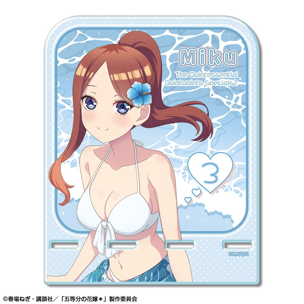 五等分の花嫁＊_アクリルスマホスタンド デザイン03(中野三玖/A)