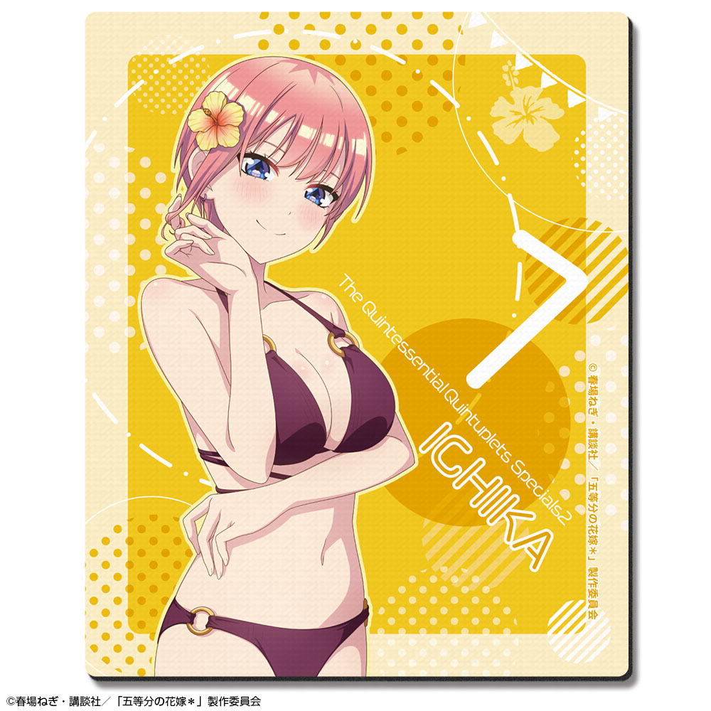 五等分の花嫁＊_ラバーマウスパッド デザイン01(中野一花/A)