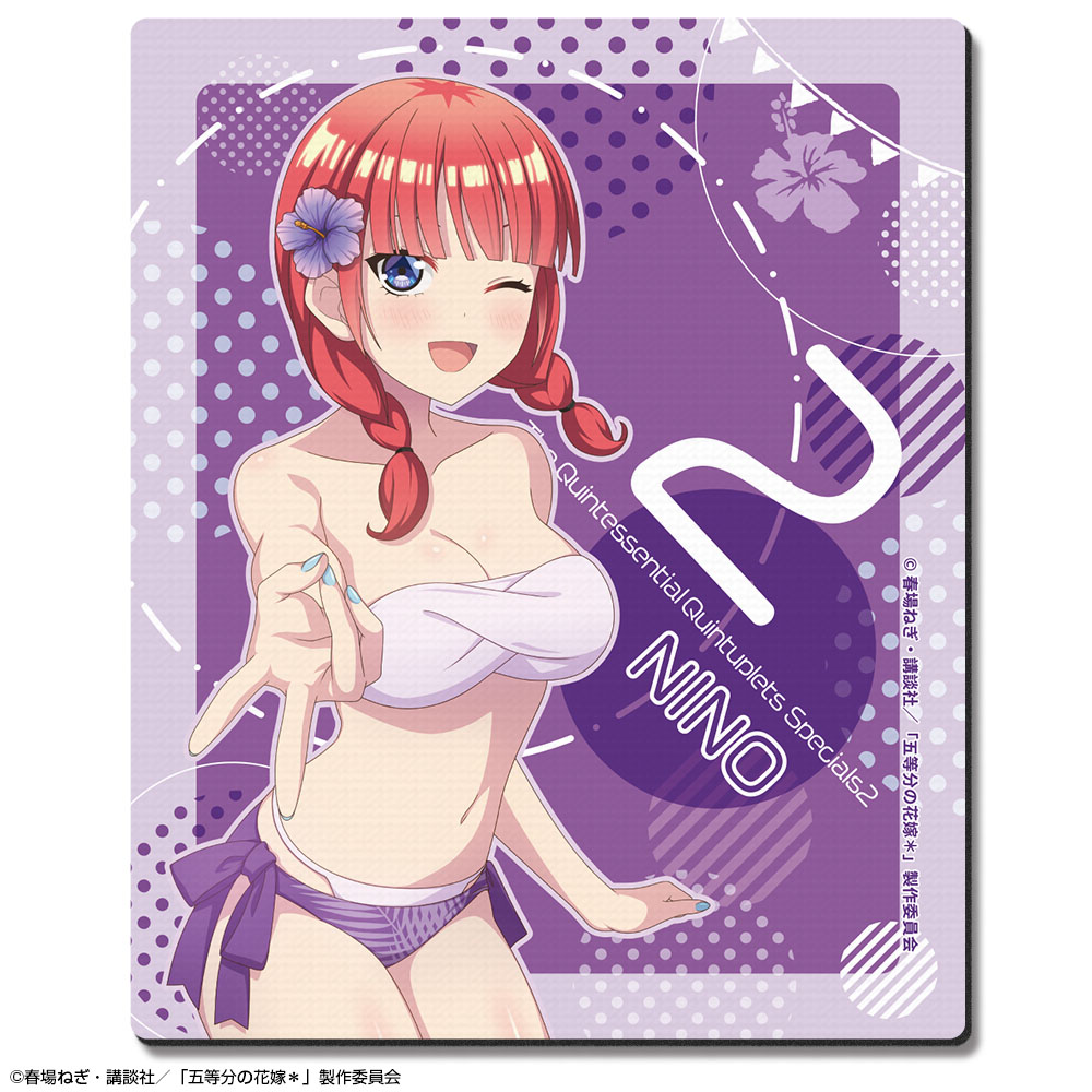 五等分の花嫁＊_ラバーマウスパッド デザイン02(中野二乃/A)