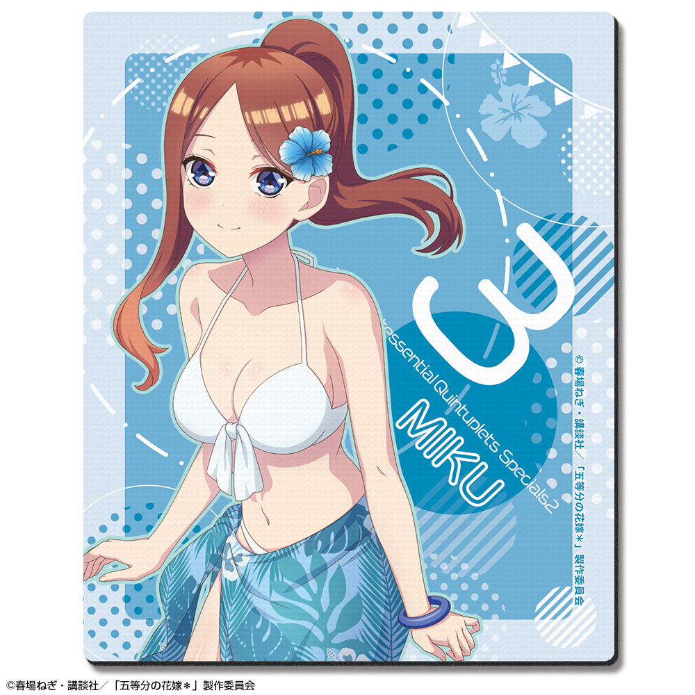 五等分の花嫁＊_ラバーマウスパッド デザイン03(中野三玖/A)