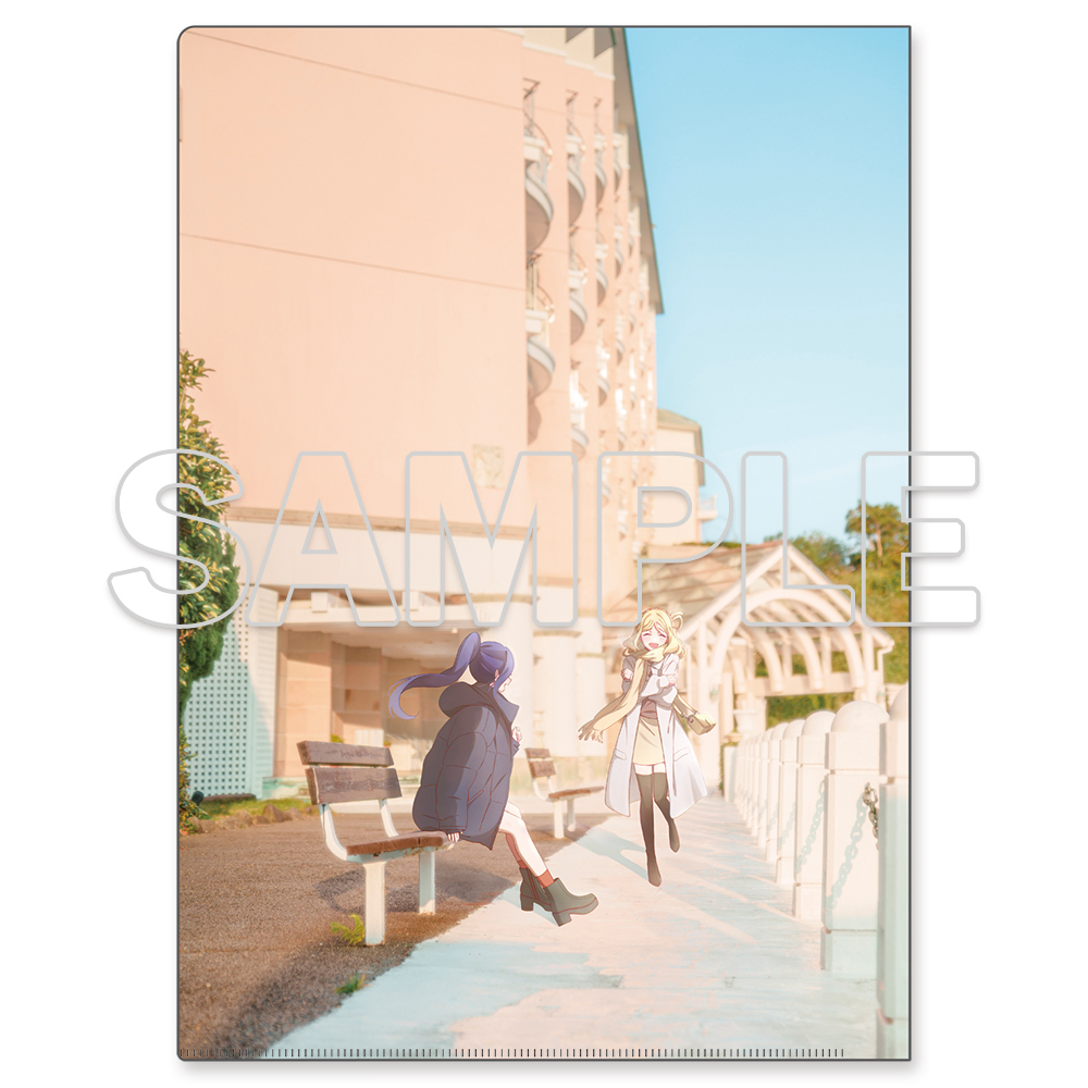 ラブライブ！サンシャイン!!_クリアファイル Aqours 果南＆鞠莉[4]