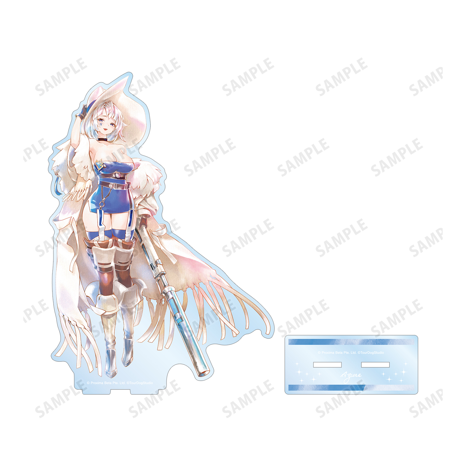 白夜極光_アズール Ani-Art aqua label BIGアクリルスタンド | 公式