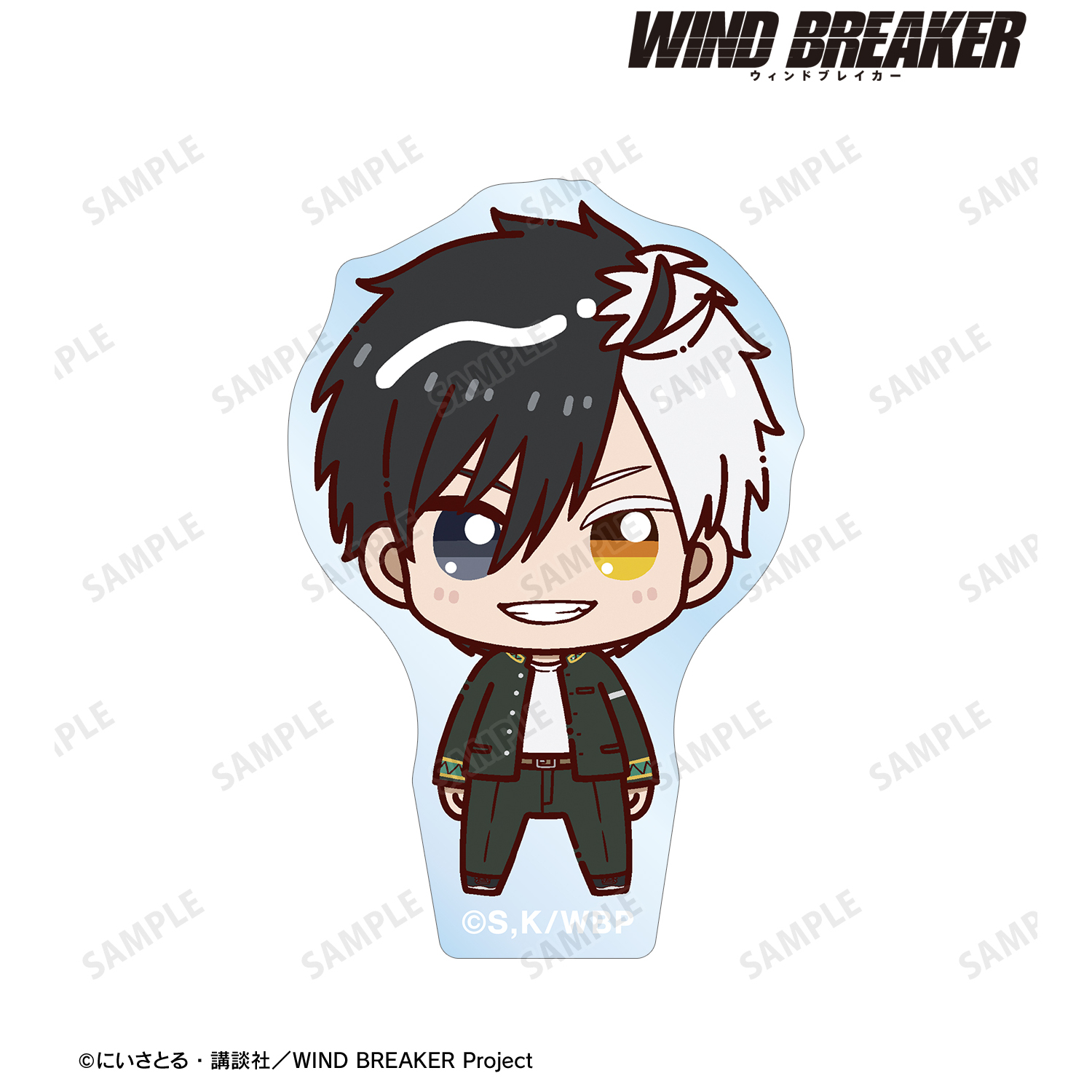 WIND BREAKER 桜遥 梶蓮 アクリルアート WIND BREAKER 桜遥たち11人の