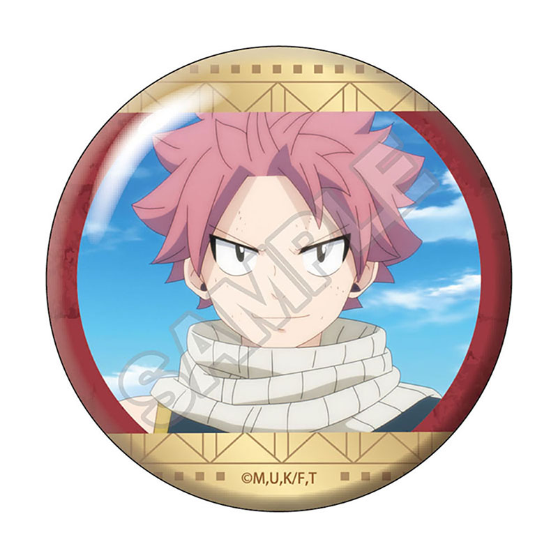 フェアリーテイル　FAIRY TAIL ナツ　缶バッジ FAIRY TAIL ナツ キャラウムカフェ 缶バッジ - メルカリ