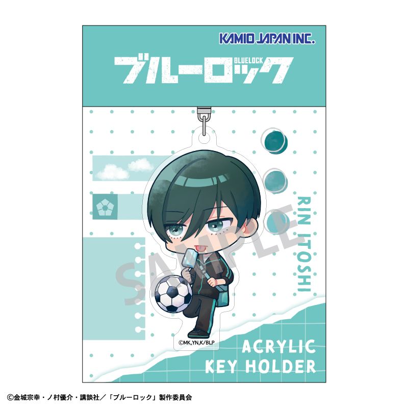 ブルーロック_アクリルキーホルダー_糸師 凛/ノスタルジー描き起こし