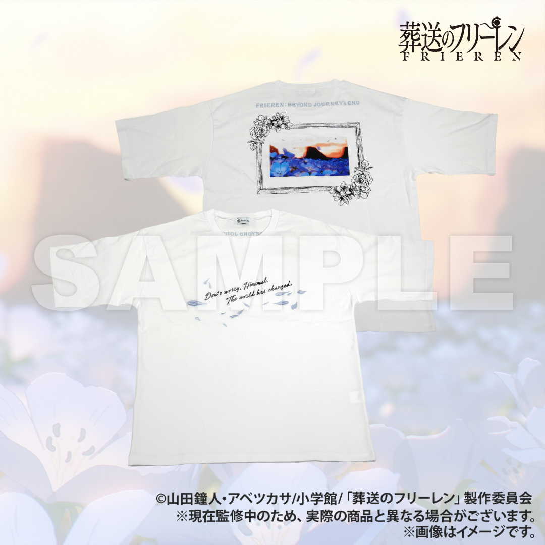葬送のフリーレン | AMICIS 蒼月草Tシャツ White Sサイズ