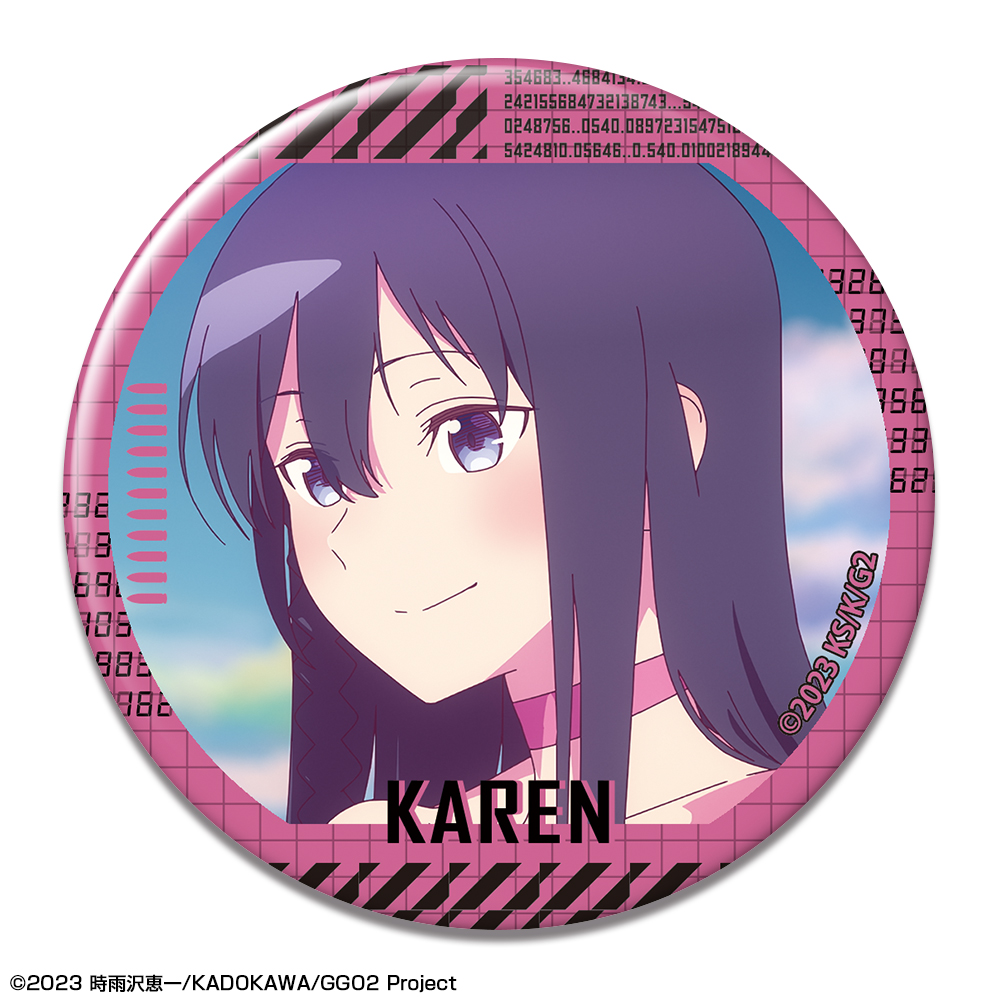 ソードアート・オンライン オルタナティブ ガンゲイル・オンライン?_缶バッジ デザイン11(小比類巻香蓮/B)