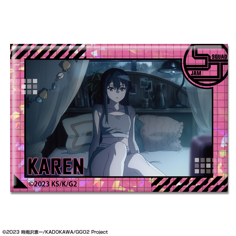 ソードアート・オンライン オルタナティブ ガンゲイル・オンライン?_ホログラム缶バッジ デザイン07(小比類巻香蓮)