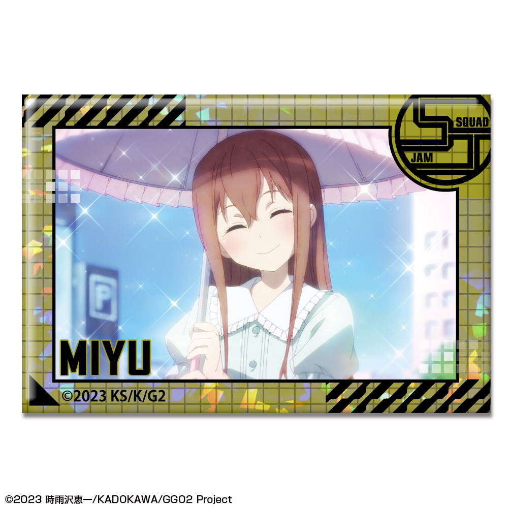 ソードアート・オンライン オルタナティブ ガンゲイル・オンライン?_ホログラム缶バッジ デザイン09(篠原美優)