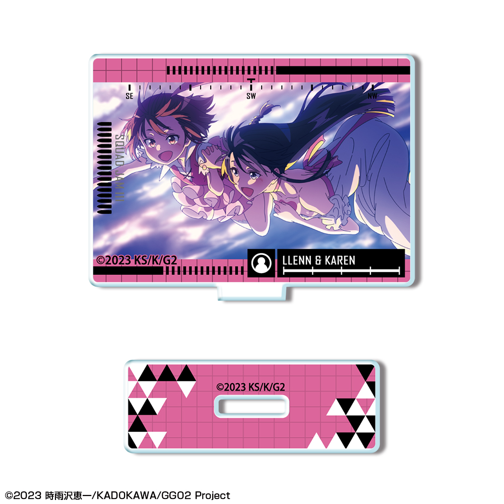 ソードアート・オンライン オルタナティブ ガンゲイル・オンライン?_ミニアクリルスタンド デザイン10(レン&小比類巻香蓮)