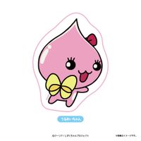 ぷるるんっ！しずくちゃん_ダイカットミニタオル うるおいちゃん