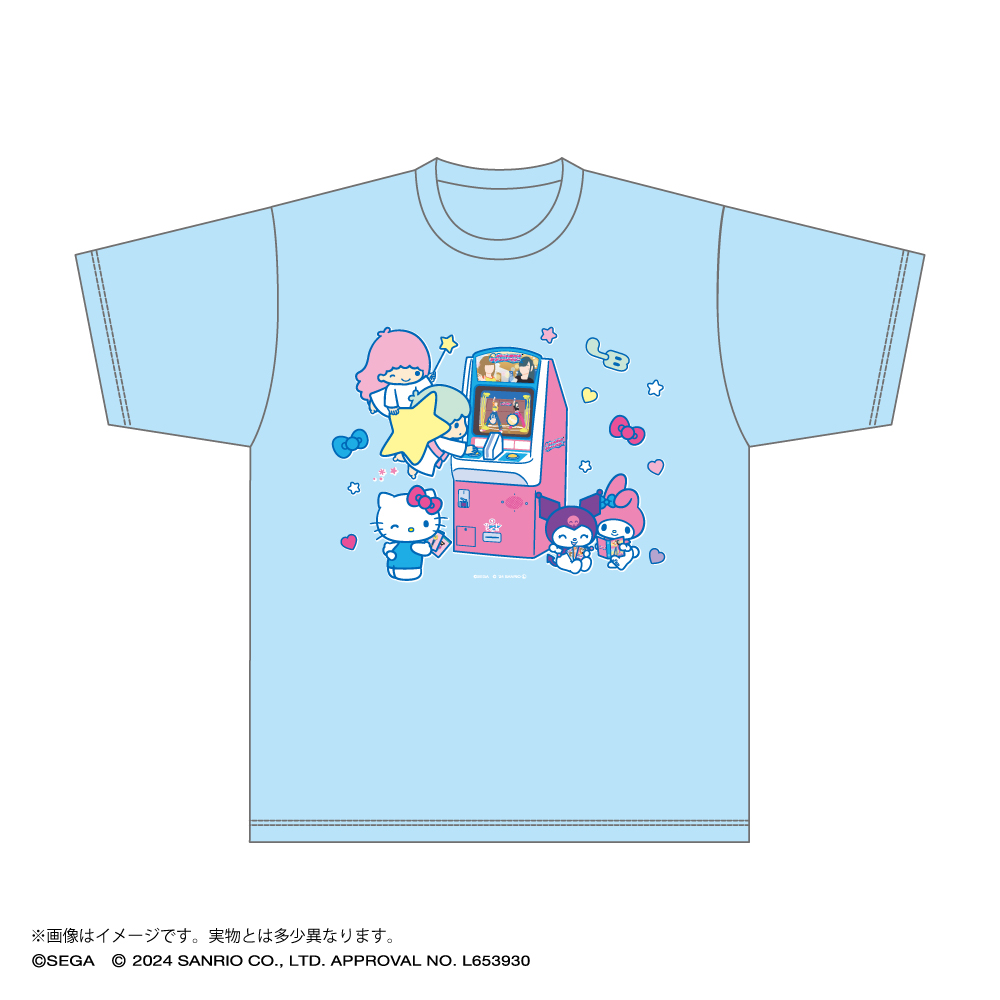 オシャレ魔女♡ラブandベリー×サンリオキャラクターズ_Tシャツ