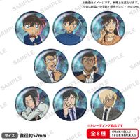 名探偵コナン_トレーディングホログラム缶バッジ Vol.6【コンプリート