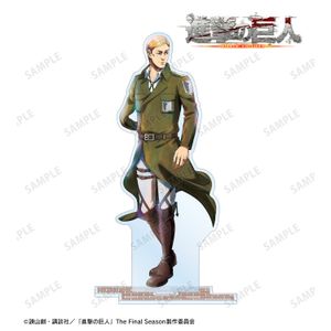 Attack Titan_Newly drawn illustration: Erwin's Winter Steps - Colored Version - BIG Acrylic Stand