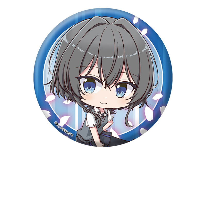 ささやくように恋を唄う_ぺたん娘缶バッジ 朝凪依
