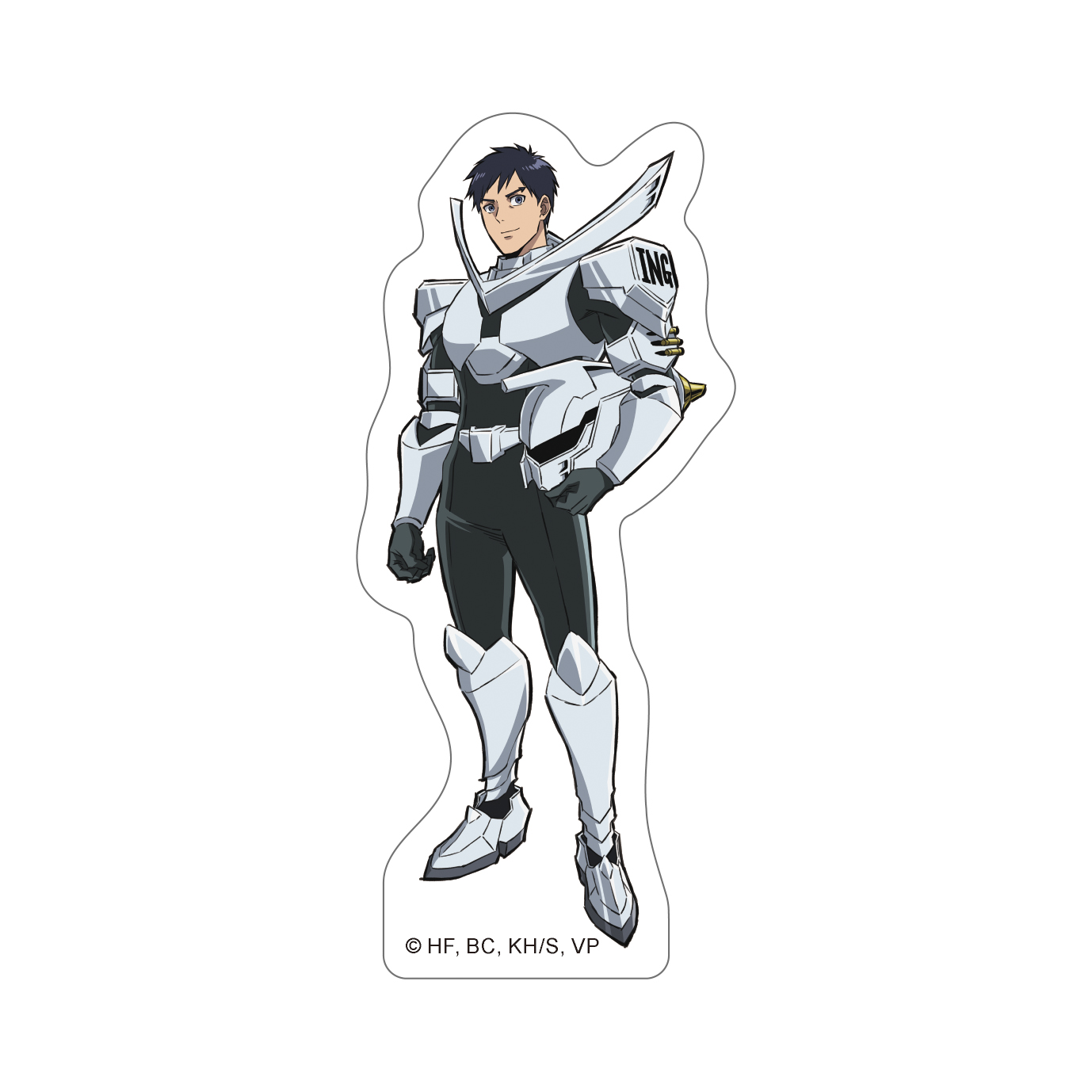 ヴィジランテ -僕のヒーローアカデミア ILLEGALS-_ダイカットステッカー／インゲニウム