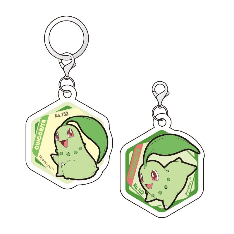 ポケモン_アクリルマーカーチャーム セット vol.2 チコリータ