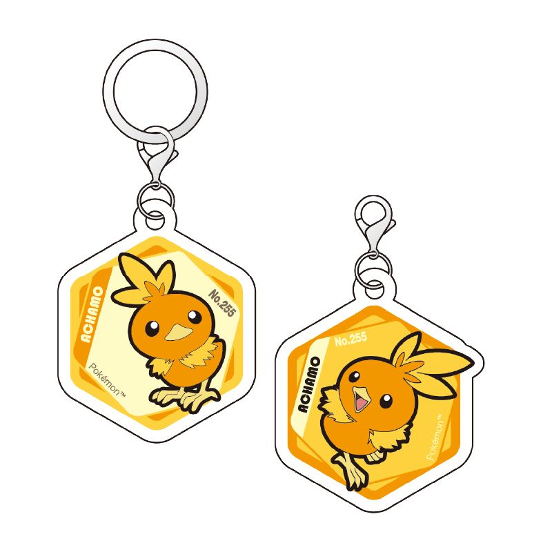 ポケモン_アクリルマーカーチャーム セット vol.2 アチャモ