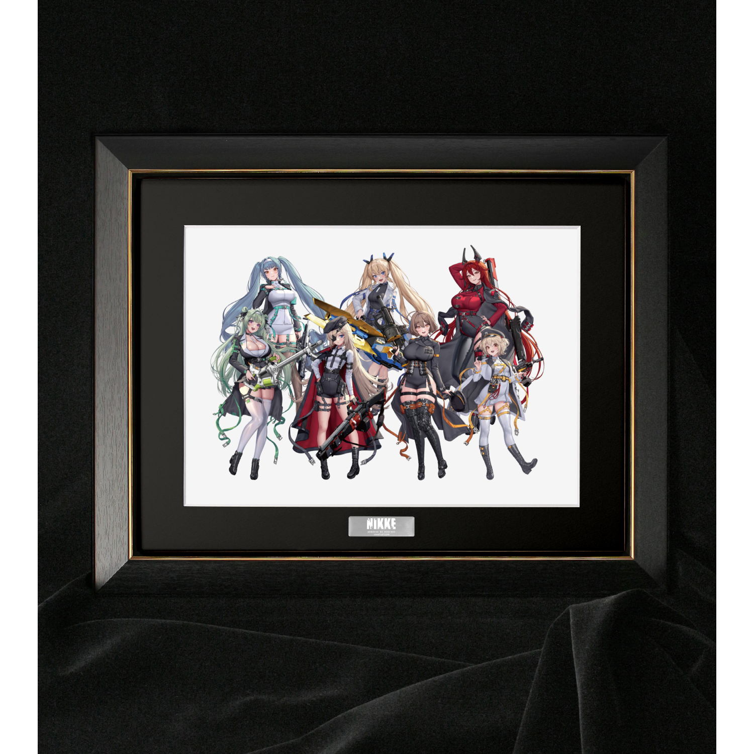 勝利の女神nikke キャラファイングラフ A EXHIBITION 受注生産商品】キャラファイングラフ A NIKKE EXHIBITION 事後