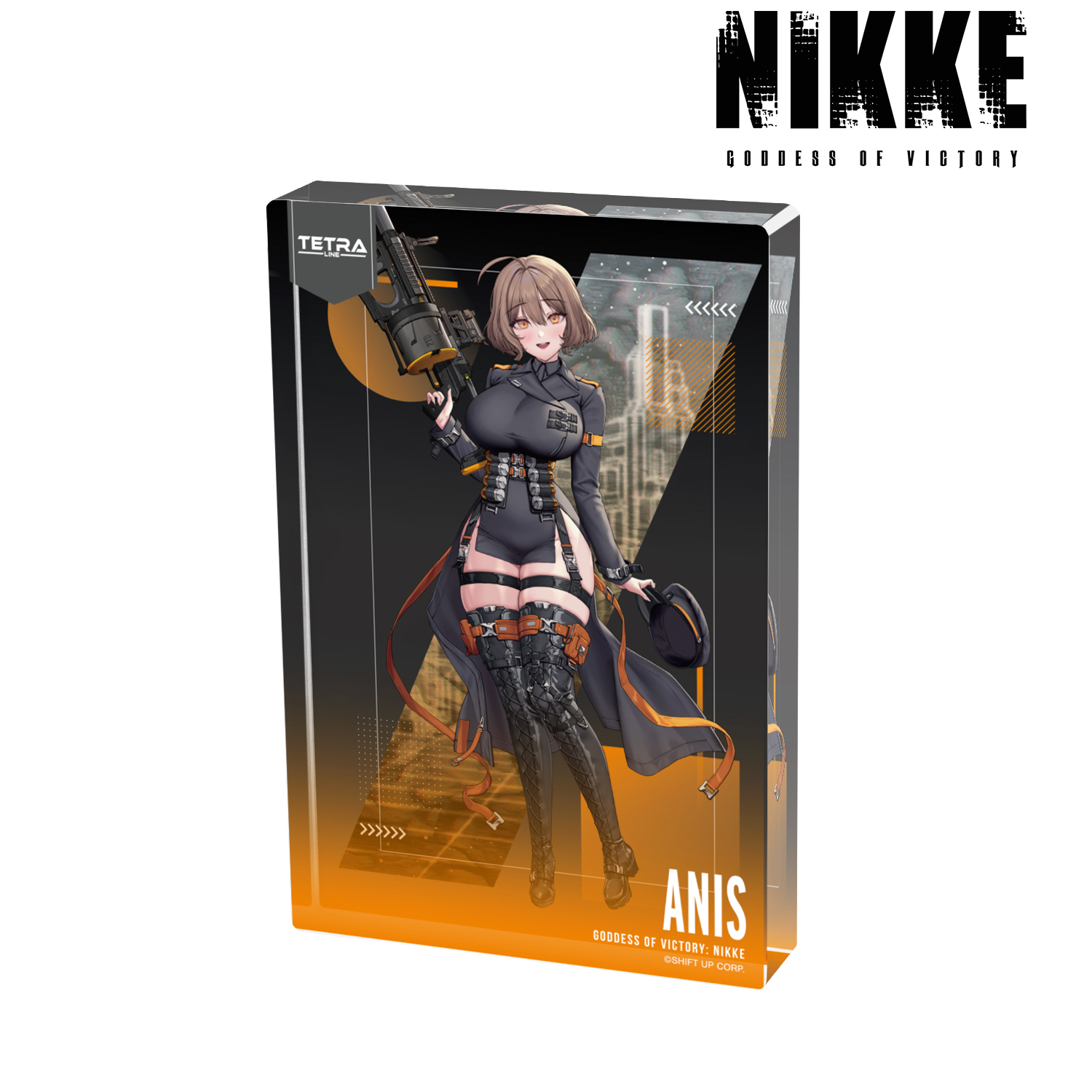 勝利の女神：NIKKE_LOVECACAOさんイラスト アニス タクティカルファッションver. アクリルブロック