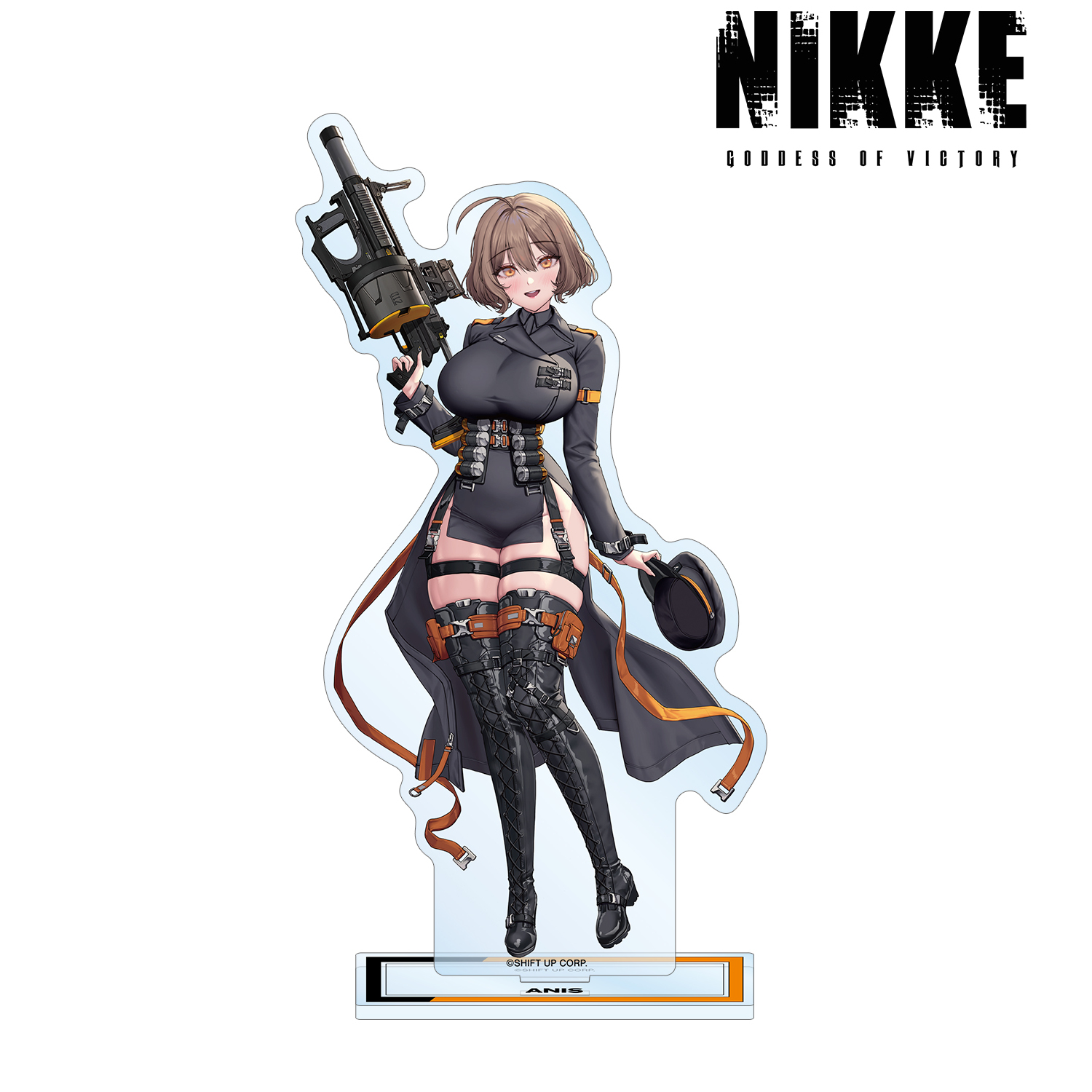勝利の女神：NIKKE_LOVECACAOさんイラスト アニス タクティカルファッションver. BIGアクリルスタンド