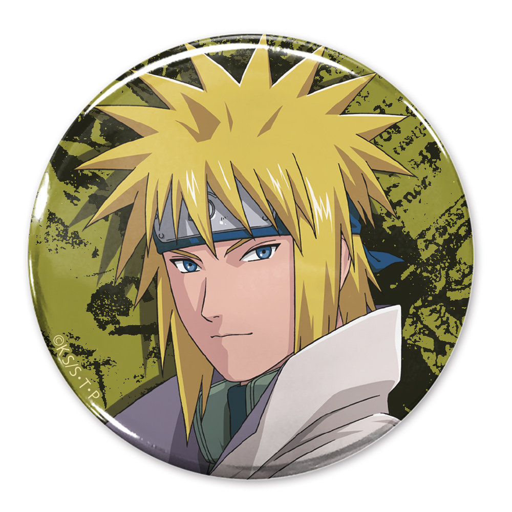 NARUTO -ナルト- 疾風伝_波風ミナト 65mm缶バッジ