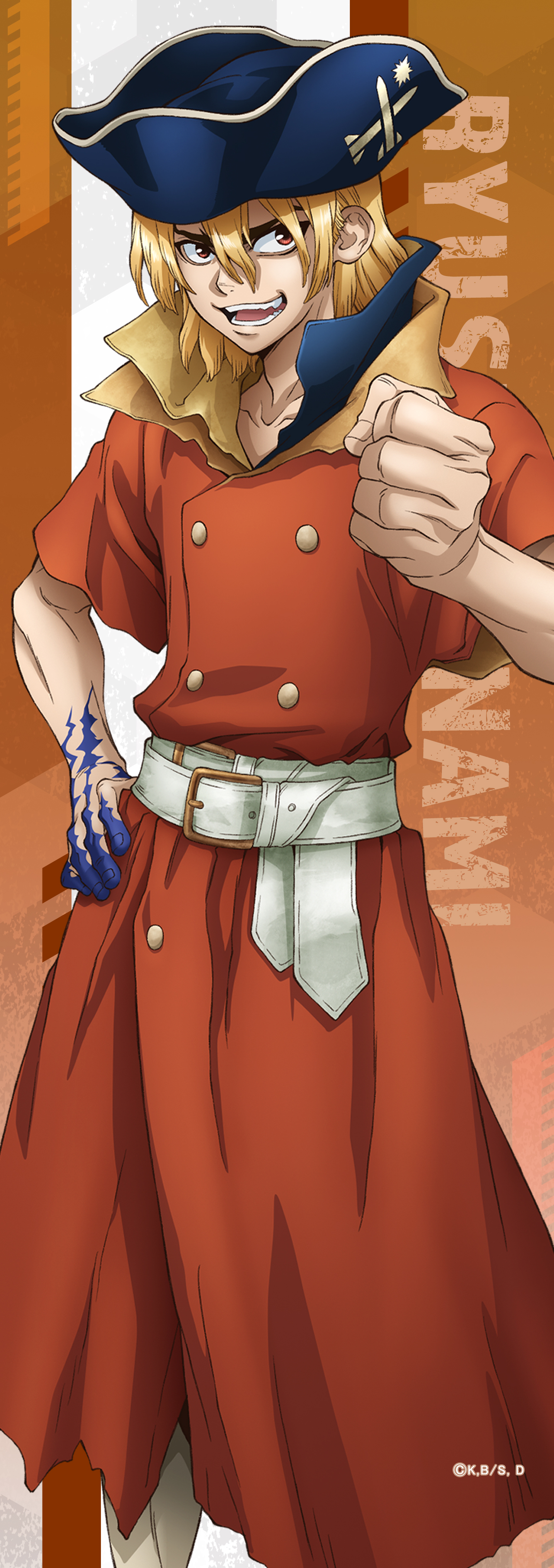 Dr.STONE_ミニタペストリー　七海龍水
