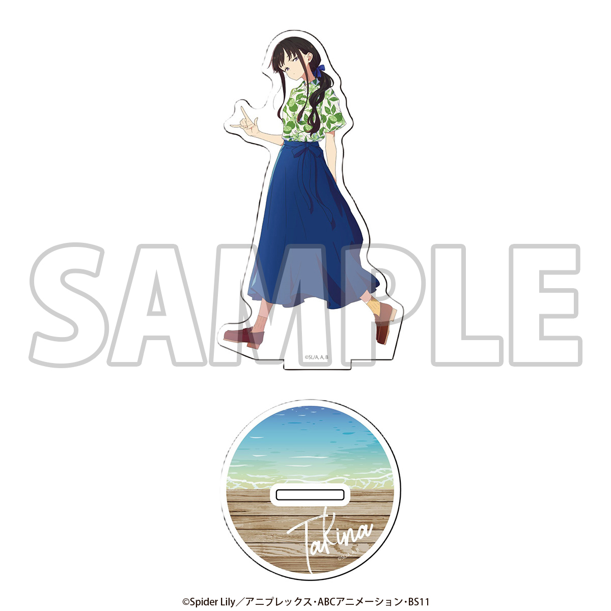 リコリス・リコイル_「リコリコみやこ！2025 in 宮古島」アクリルスタンド 井ノ上 たきな[かりゆしver]