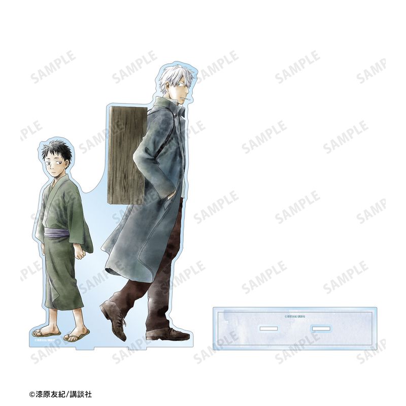 蟲師_漆原友紀先生 描き下ろし ギンコ 過去と現在ver. 特大アクリル