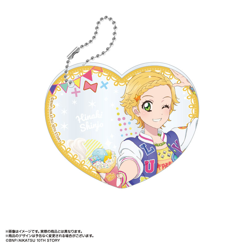 アイカツ!_あかりGeneration×マリオンクレープ ぴくりあアクキー&スタンド 新条ひなき