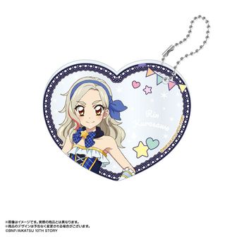 アイカツアカデミー!_撮りおろし グリッター缶バッジ 凛堂たいむ