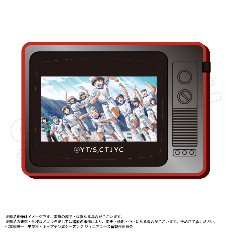 キャプテン翼シーズン２ ジュニアユース編_レトロなＴＶマグネット　F　日本ジュニアユース