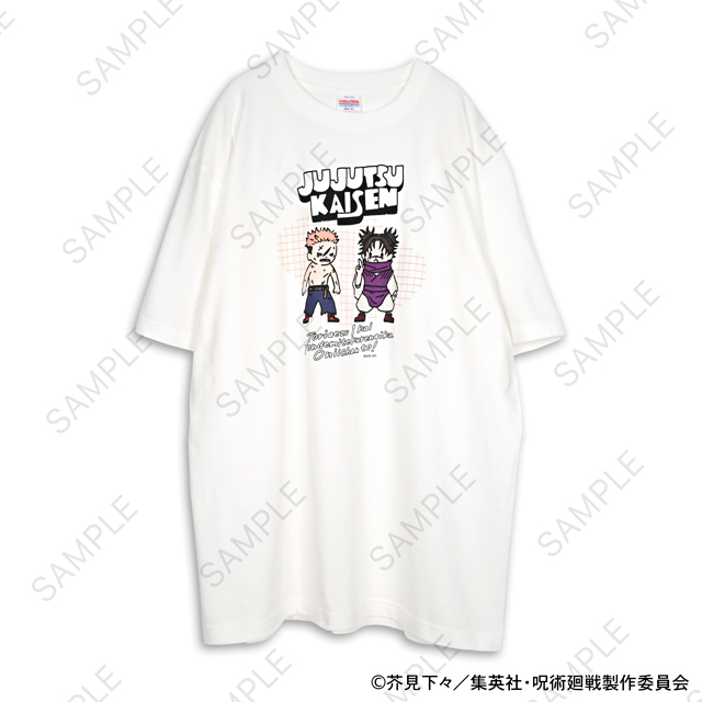 呪術廻戦_ビィズニィズ ビッグTシャツ(虎杖・脹相)