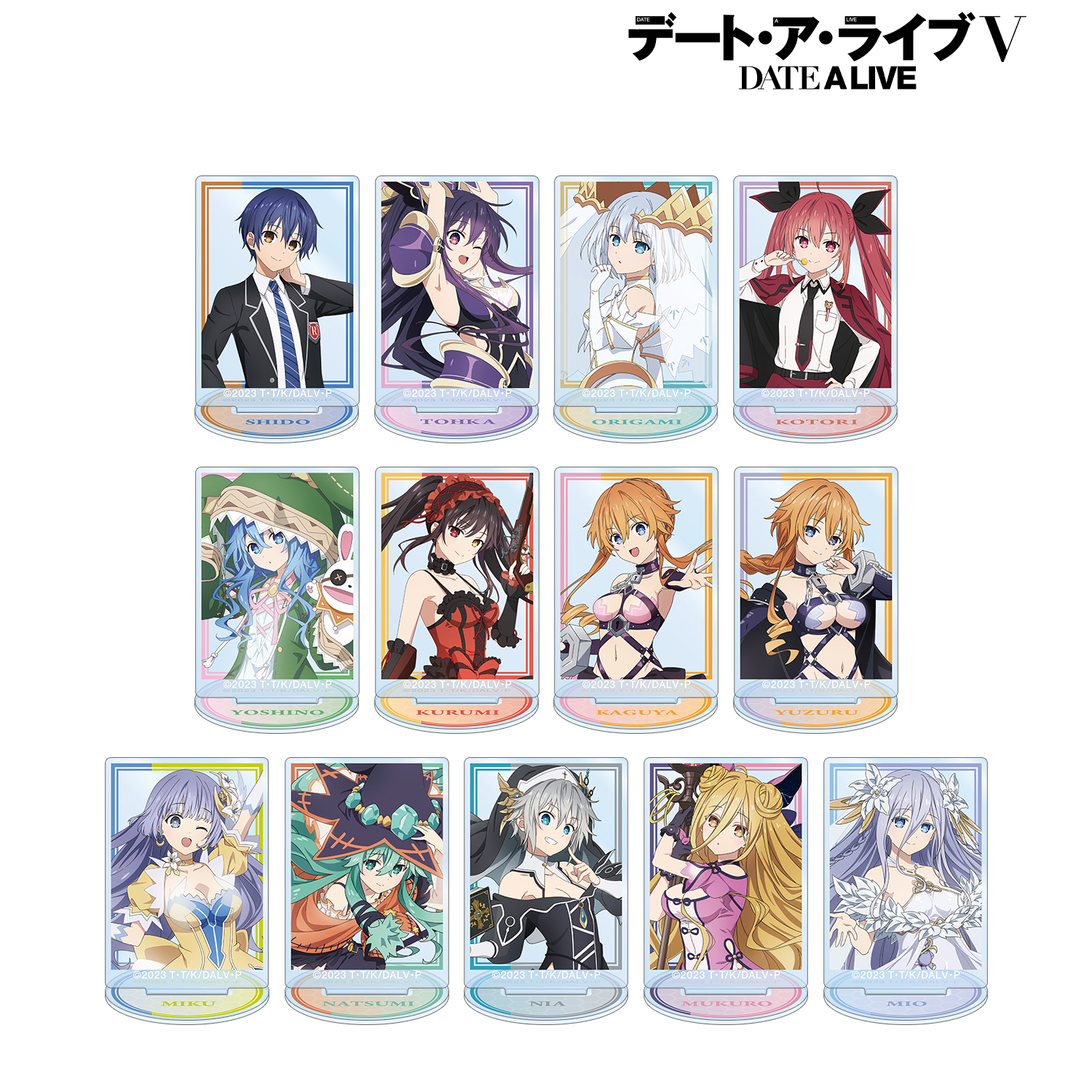 デート・ア・ライブV_トレーディングミニアクリルスタンド(単位/コンプリートBOX)【BOX/13パック入り】