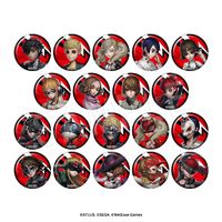 ペルソナ5　PERSONA5 THE　楽天コレクション　缶バッジ　双葉 IdentityV 第五人格×ペルソナ5 ザ・ロイヤル_トレーディンググリッター