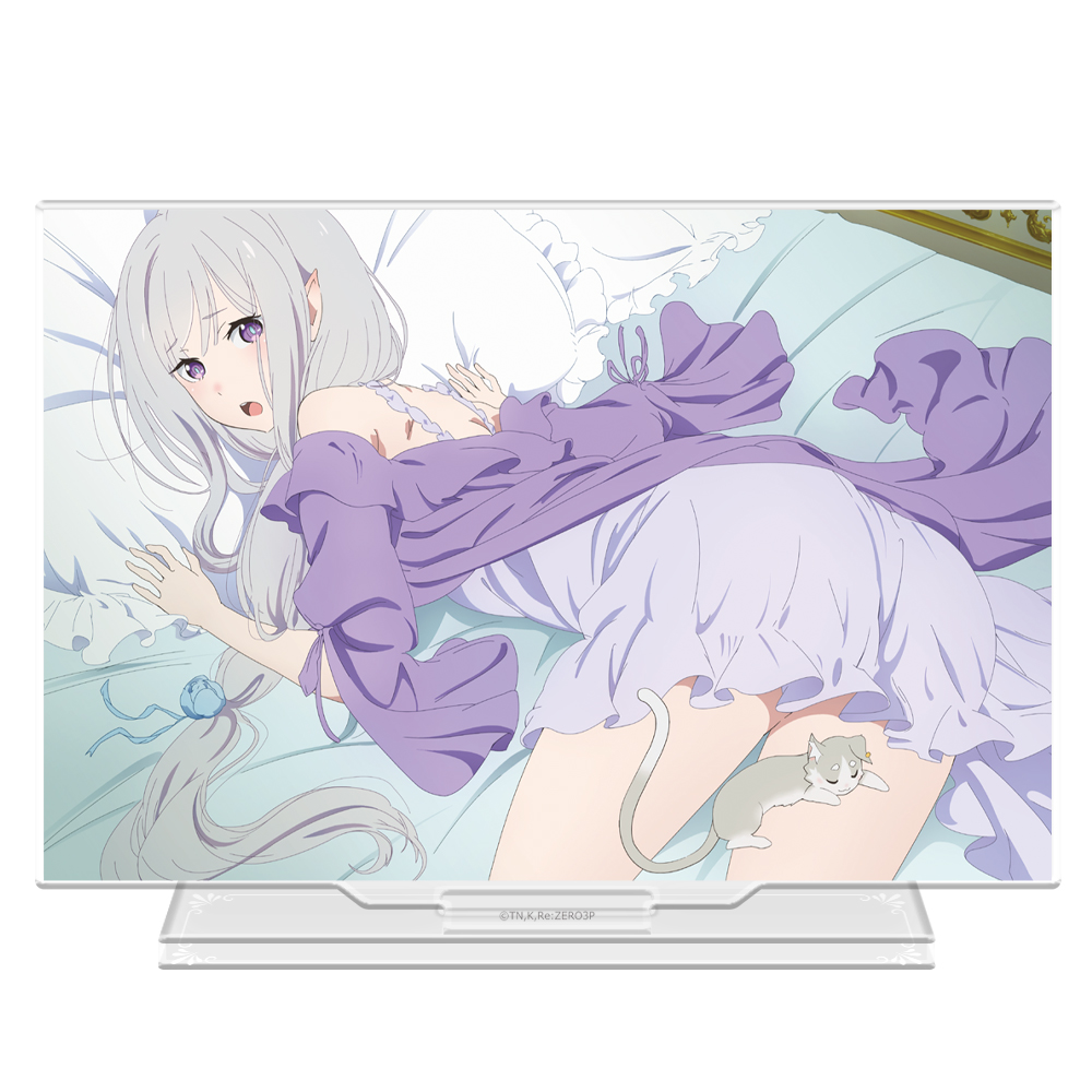 Re:ゼロから始める異世界生活_アクリルキャラスタンド エミリア&パック