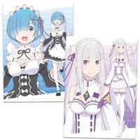 Re:ゼロから始める異世界生活_クリアファイル エミリア&レム | Re:ゼロ