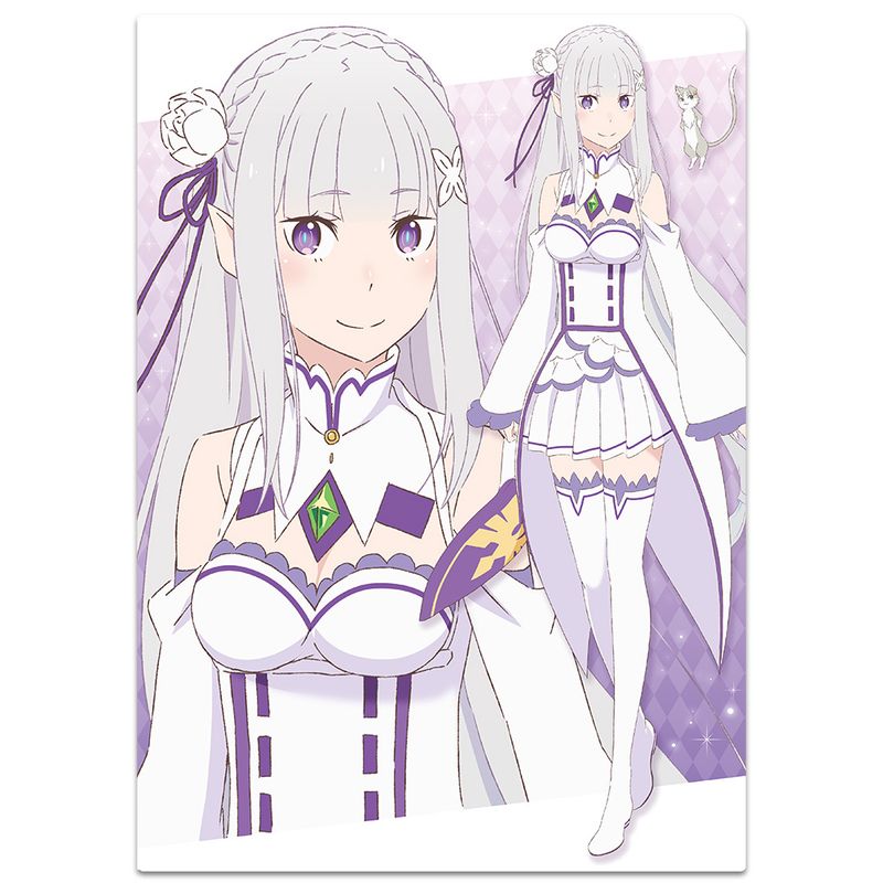 Re:ゼロから始める異世界生活_クリアファイル エミリア&レム | Re:ゼロ