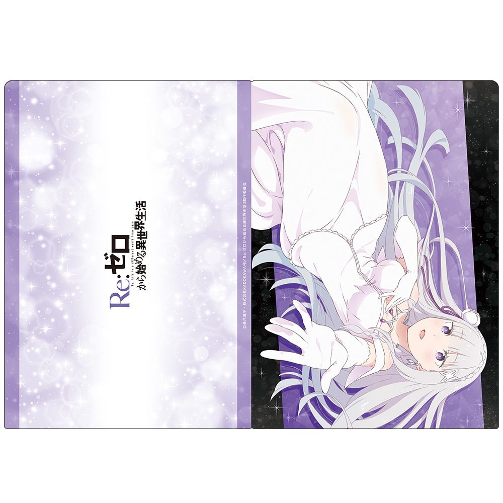 Re:ゼロから始める異世界生活_クリアファイル エミリア ウェディング