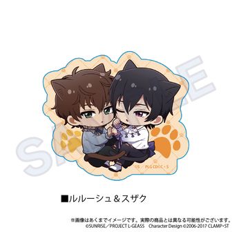 コードギアス 反逆のルルーシュ_第4弾 ハート型缶バッジ【BOX／10個