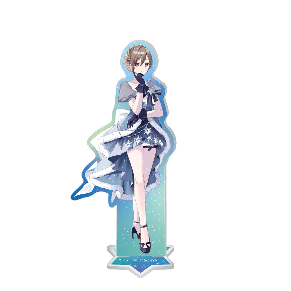 SNOW MIKU 2025_ラメ入りアクリルスタンド MEIKO みすみver.