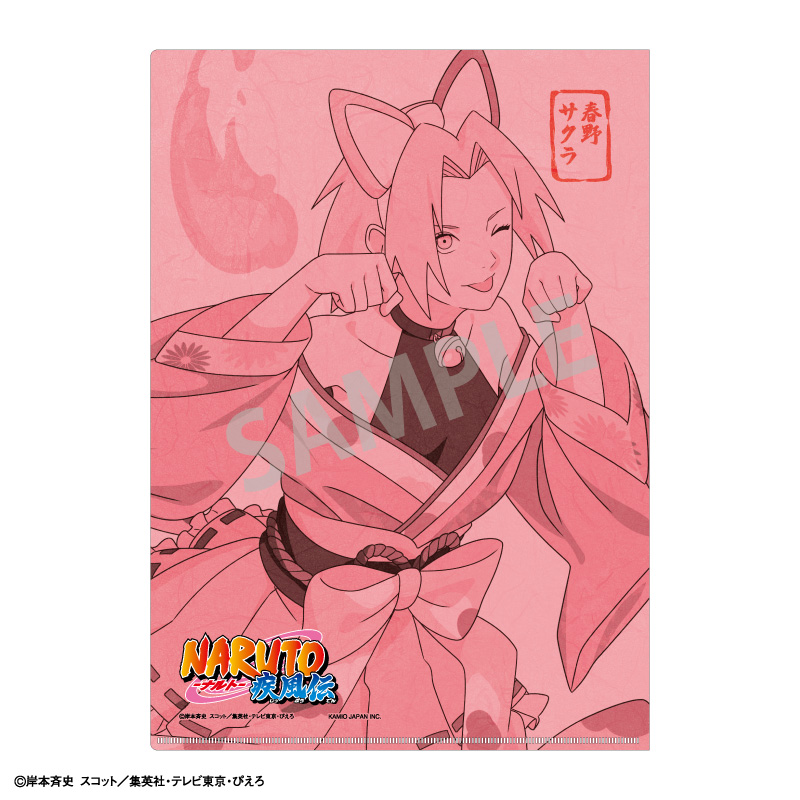NARUTO-ナルト- 疾風伝_A4シングルクリアファイル_春野サクラ