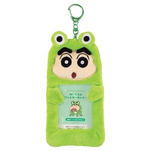 クレヨンしんちゃん_ぬいぐるみフォトキーホルダー かえる