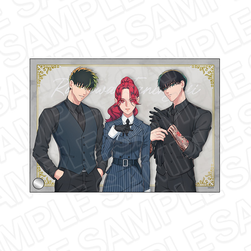 来世は他人がいい_ミニアクリルアート Suit ver.