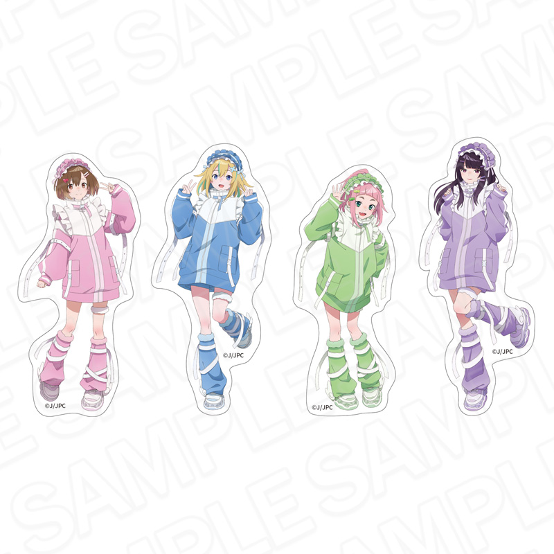 夜のクラゲは泳げない_ダイカットステッカー(ブラインド) エンジェルジャージ ver.