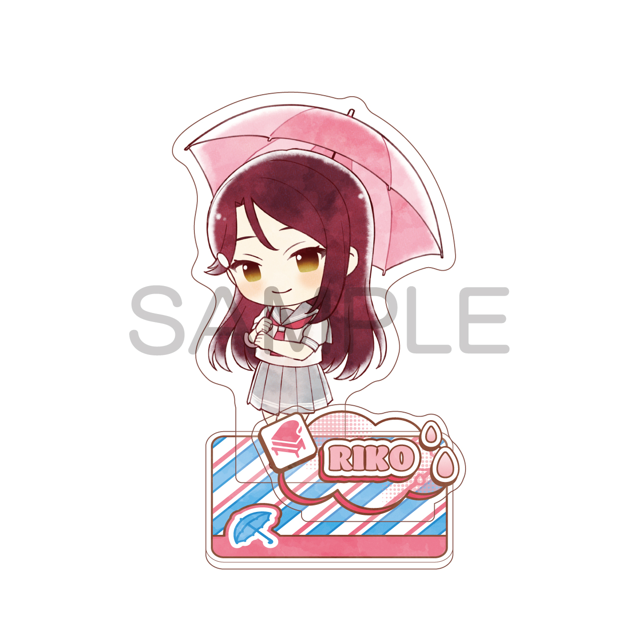 ラブライブ!サンシャイン!!_傘っこアクリルスタンド 桜内 梨子